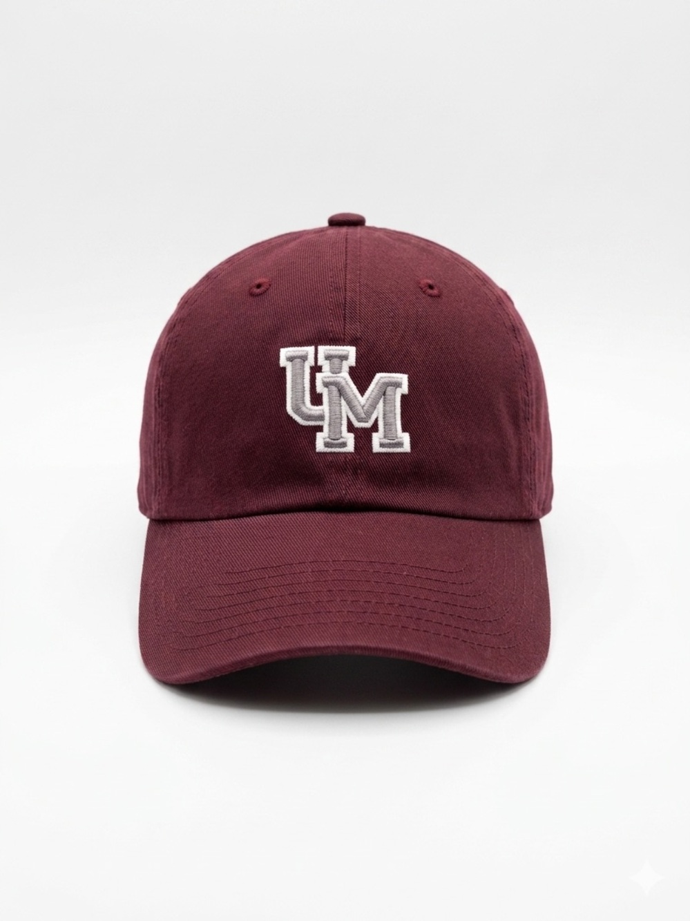 Zephyr UM Baseball Cap Maroon Adjustable Strapback College Hat